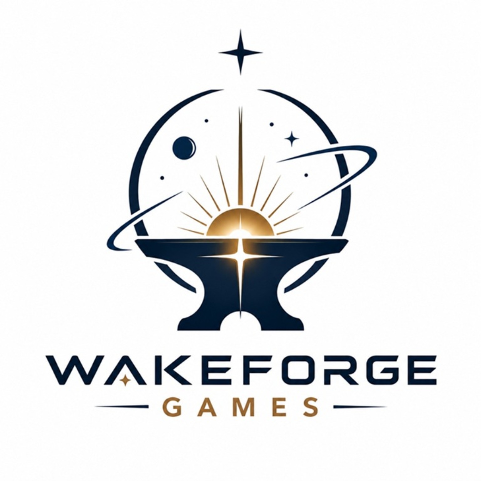 Wakeforge Games logo
